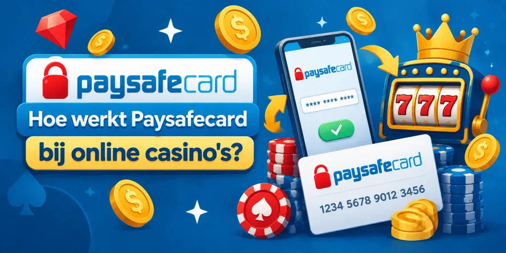 Hoe werkt Paysafecard bij online casino's?