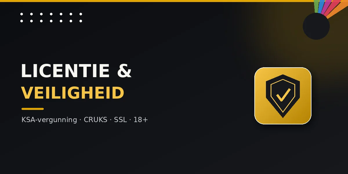 Holland Casino KSA-vergunning, CRUKS en SSL-beveiliging