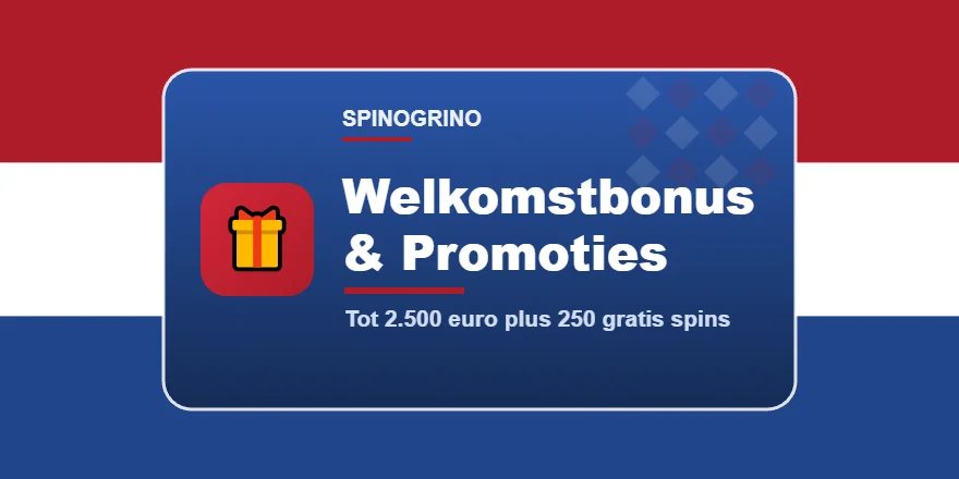 Spinogrino welkomstbonus en promoties overzicht