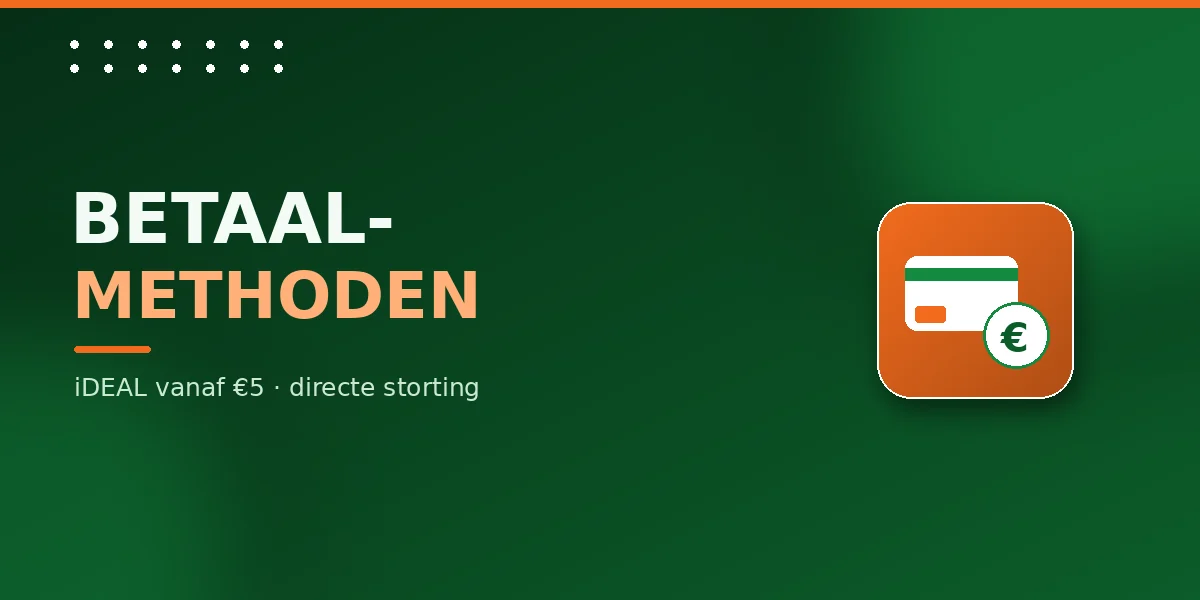 TOTO Casino betaalmethoden met iDEAL vanaf vijf euro