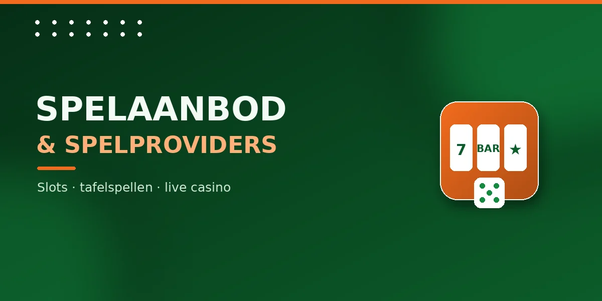 TOTO Casino spelaanbod met slots, tafelspellen en live casino