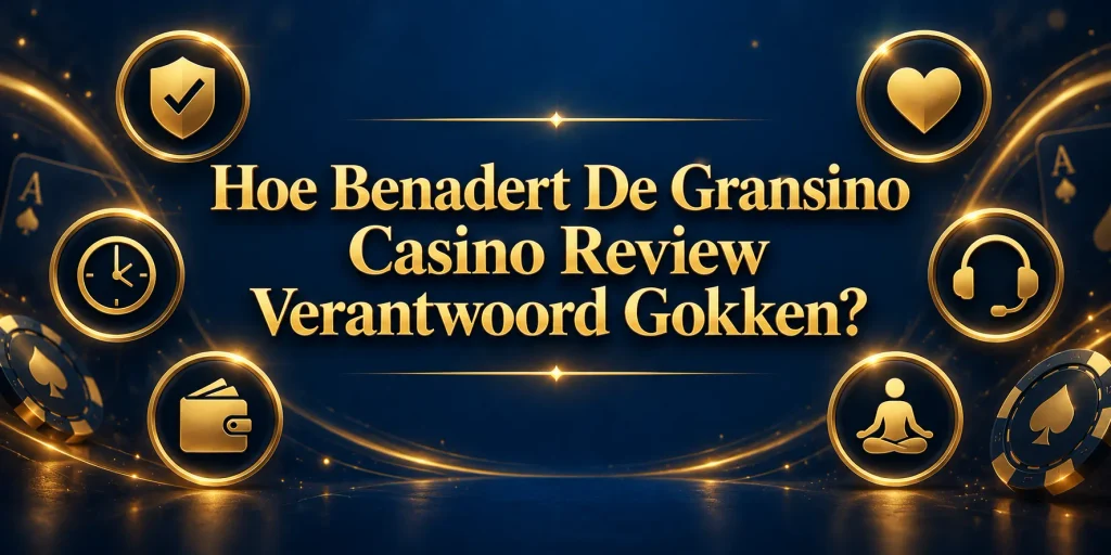 Hoe Benadert De Gransino Casino Review Verantwoord Gokken?