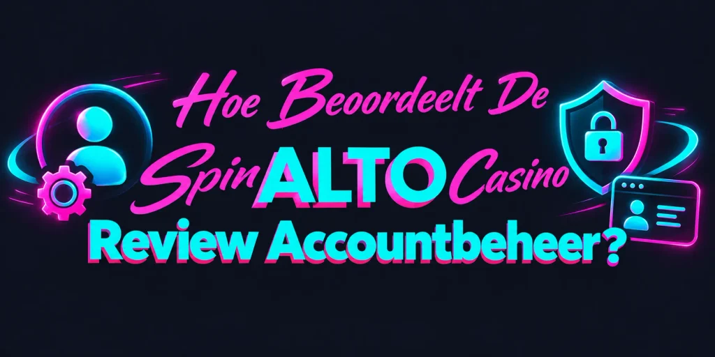 Hoe Beoordeelt De SpinAlto Casino Review Accountbeheer?